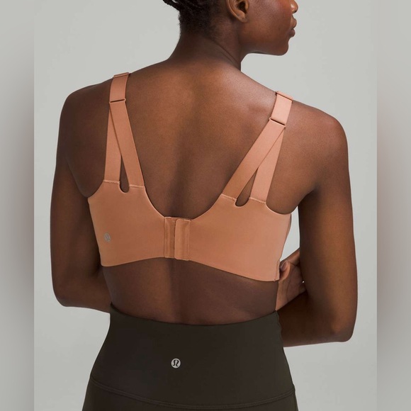 Lululemon Athletica Dusty Clay In Alignment Bra *Light Support Sports Bra 38G - Picture 4 of 10